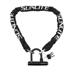 Sunlite Defender U Lock & Chain