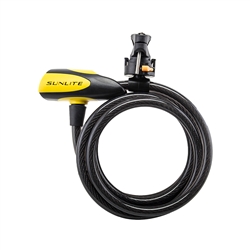 Sunlite Defender Coil Cable Lock